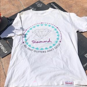 Diamond “All that Glitters Ain’t Gold” tee